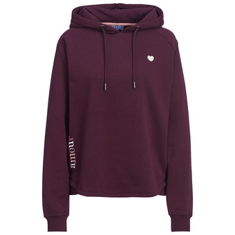 Damen Hoodie mit Stickerei