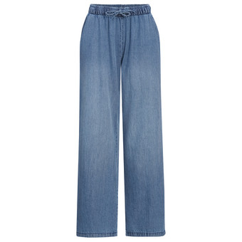 Damen Wide-Leg-Jeans mit breitem Bund
