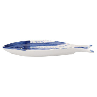 Teller in Fisch-Form
