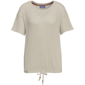 Damen T-Shirt mit Knoten-Detail