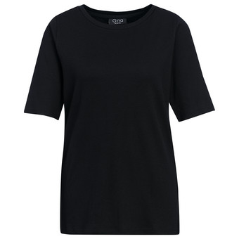 Damen T-Shirt in gerippter Struktur