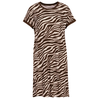 Damesnachthemd met zebraprint