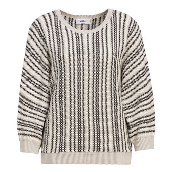 Damen Strickpullover mit Streifen