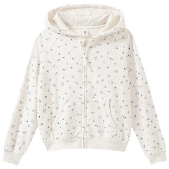 Mädchen Sweatjacke mit Kapuze