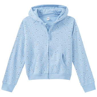 Mädchen Sweatjacke mit Kapuze