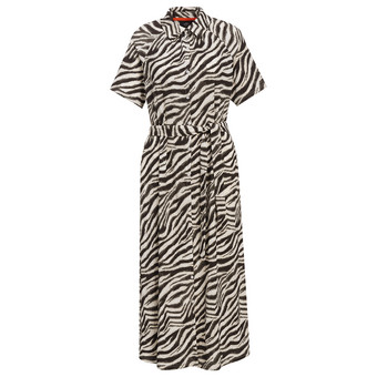 Damen Kleid mit Bindegürtel