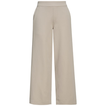 Damen Wide-Leg-Hose unifarben