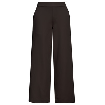 Damen Wide-Leg-Hose unifarben