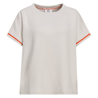 Damen Modal-T-Shirt unifarben