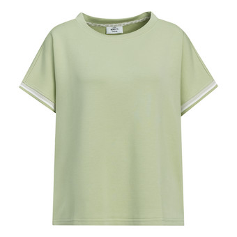 Damen Modal-T-Shirt unifarben