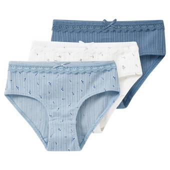 3 Mädchen Slips im Set
