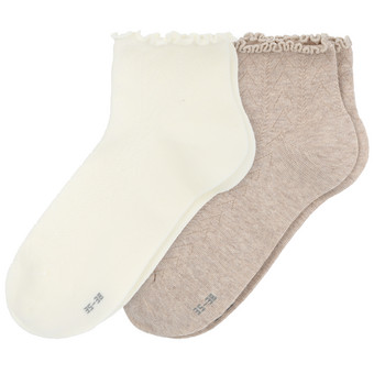 2 Paar Damen Sneaker-Socken im Set