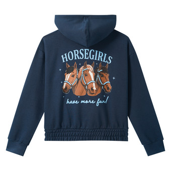 Mädchen Sweatjacke mit Kapuze
