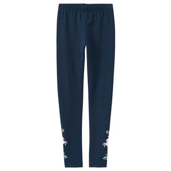 Mädchen Leggings mit Glitzer-Print