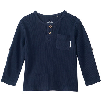 Baby Langarmshirt in Piqué-Qualität