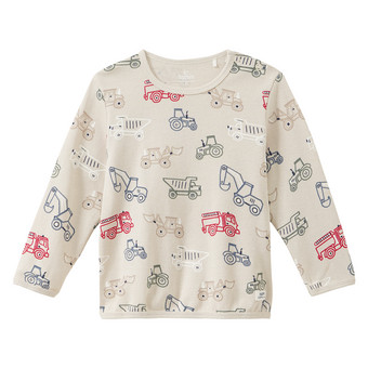 Baby Langarmshirt mit Waffelstruktur