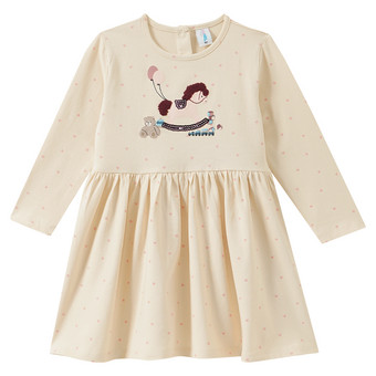 Baby Kleid mit Herzchen-Print