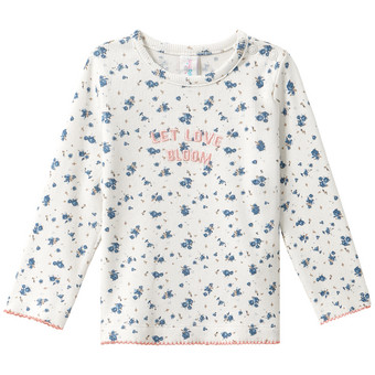 Baby Langarmshirt mit Stickerei