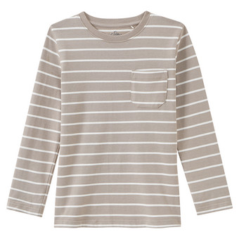 Jungen Langarmshirt mit Streifen