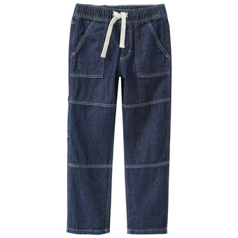 Jungen Pull-on-Hose in Denim-Look