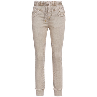 Damen Jeggings mit Used-Waschung