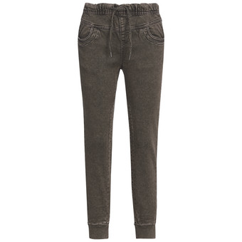 Damen Jeggings mit Used-Waschung