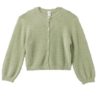 Mädchen Strickjacke aus Featheryarn