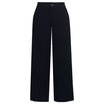 Damen Musselin-Hose mit weitem Bein