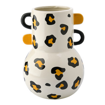 Vase im Leo-Look