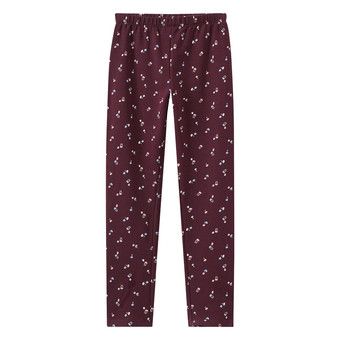 Mädchen Sweat-Leggings mit Blumen-Allover