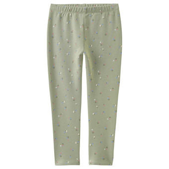 Mädchen Sweat-Leggings mit Blumen-Allover