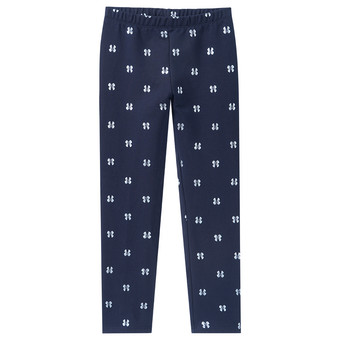 Mädchen Leggings mit Schleifen-Print