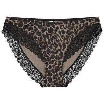 Damen Slip mit Leo-Muster