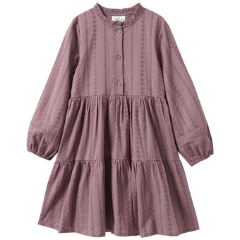 Mädchen Kleid mit Stickerei
