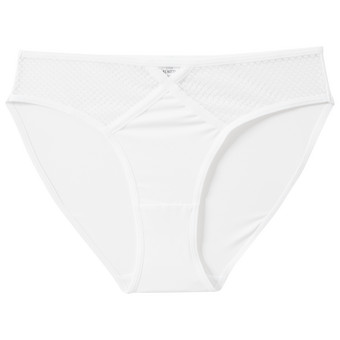 Damen Slip mit Spitzeneinsatz