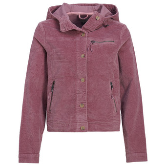 Damen Cordjacke mit Kapuze