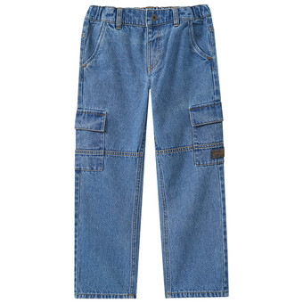 Jungen Cargo-Jeans mit verstellbarem Bund