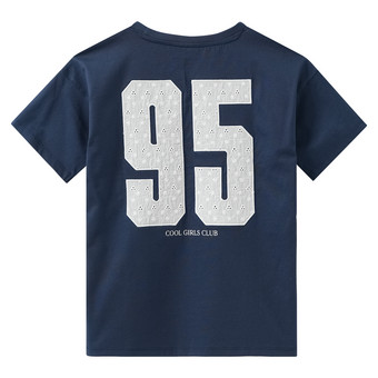 Mädchen T-Shirt mit Rücken-Motiv