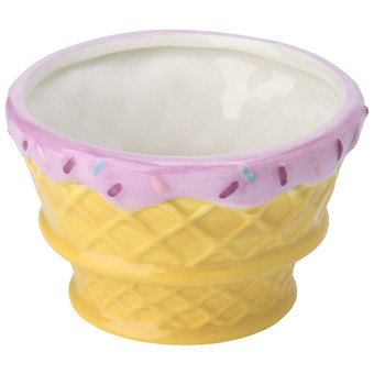 Eisschale aus Porzellan