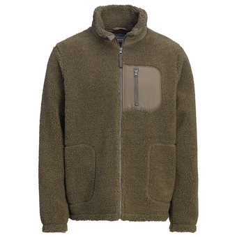 Herren Teddyjacke mit Fleecefutter