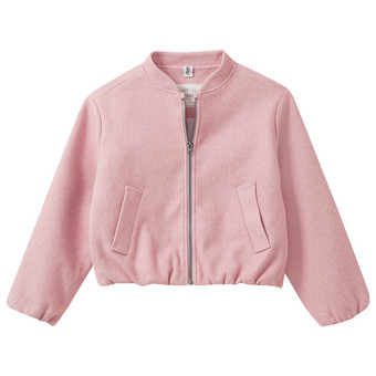 Mädchen Blouson in Woll-Optik