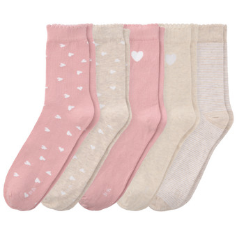 5 Paar Mädchen Socken im Set