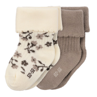 2 Paar Newborn Socken aus Bio-Baumwolle