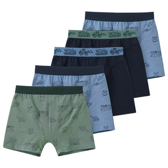 5 Jungen Boxer mit elastischem Webbund