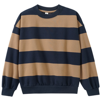 Jungen Sweatshirt mit Blockstreifen