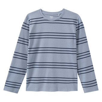 Jungen Langarmshirt im Streifen-Look