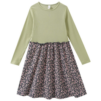 Mädchen Kleid mit Blumen-Motiv