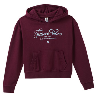 Mädchen Sweat-Hoodie mit Stickerei