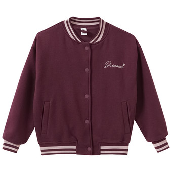 Mädchen Collegejacke mit Stickerei