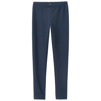 Mädchen Sweatleggings in Unifarben